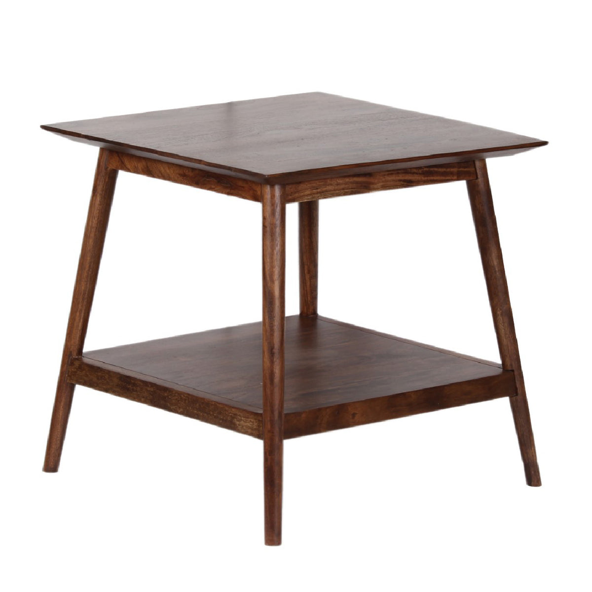 Portola Acacia Wood Square Coffee Table