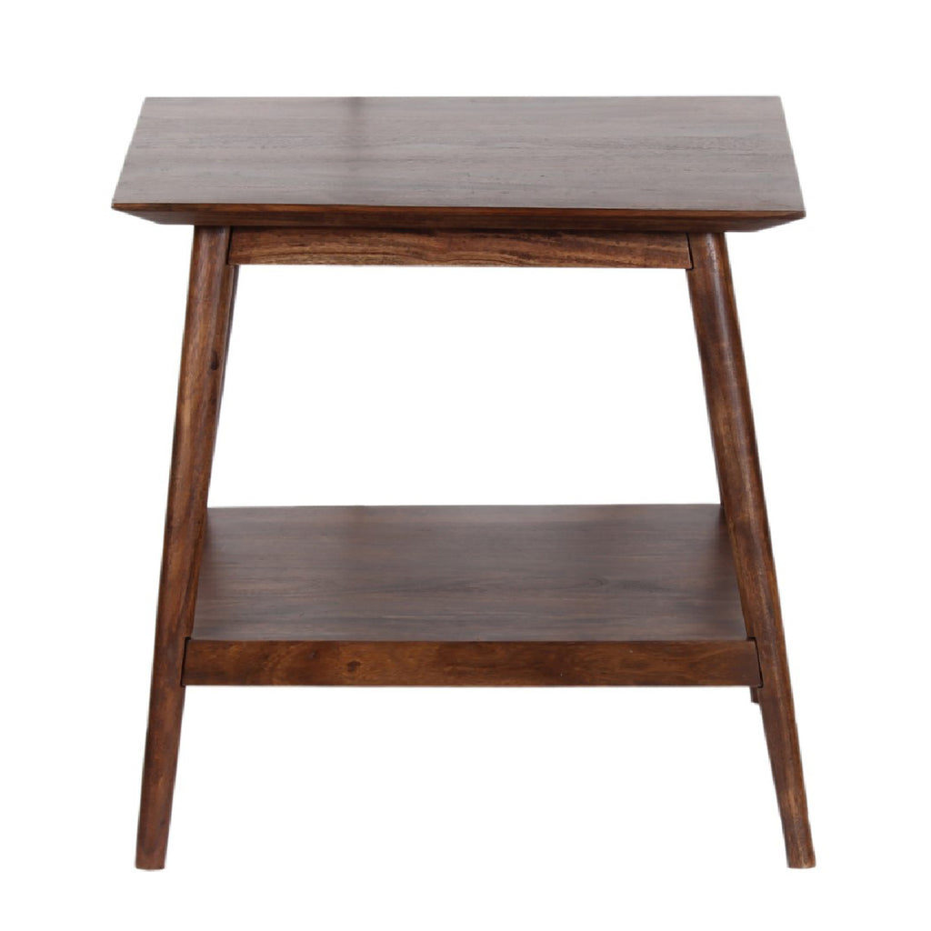 Portola Acacia Wood Side Table