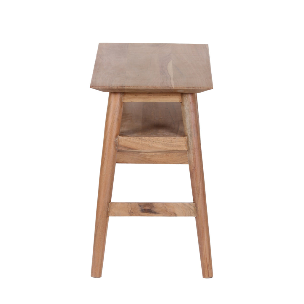 Portola Acacia Wood Recliner Table