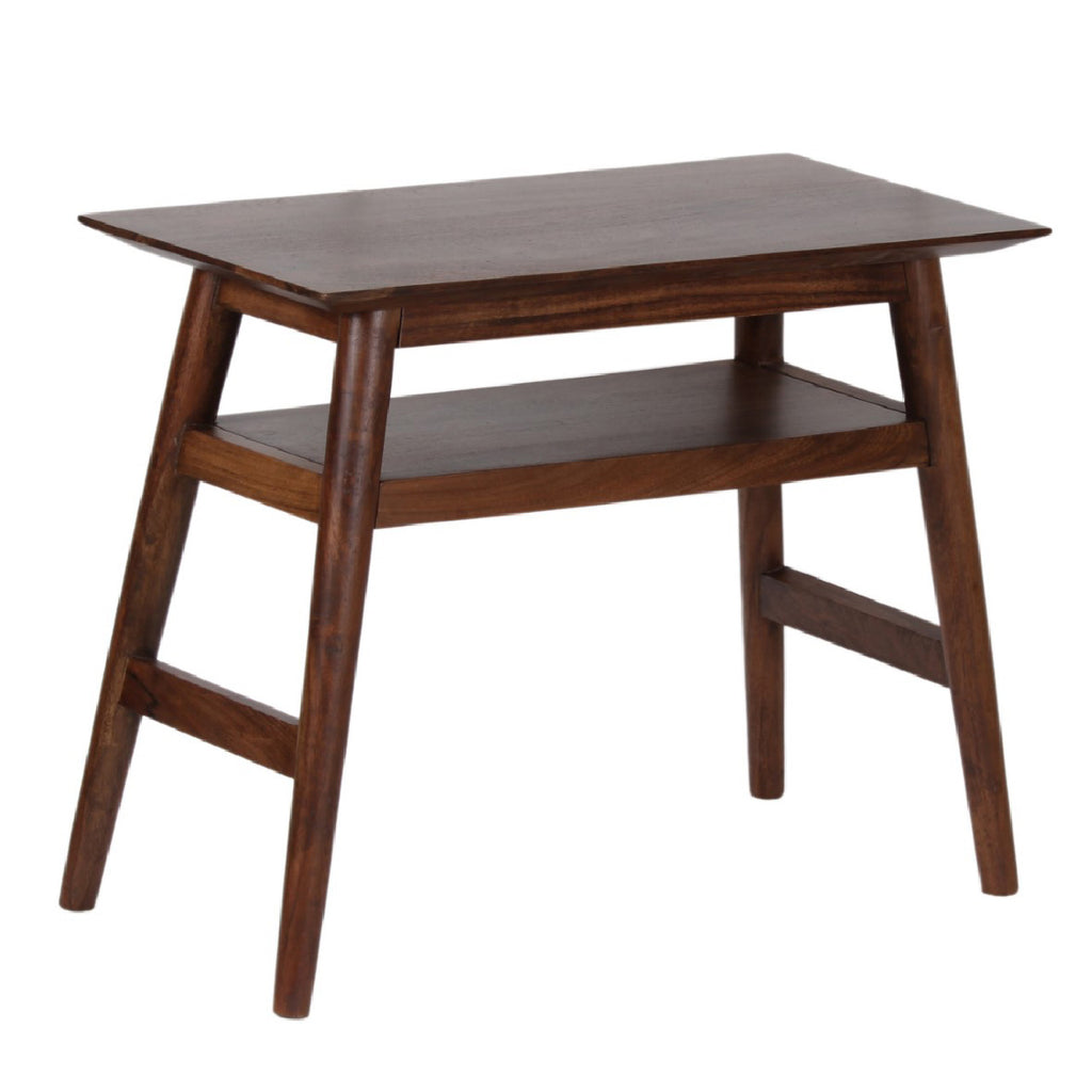 Portola Acacia Wood Recliner Table