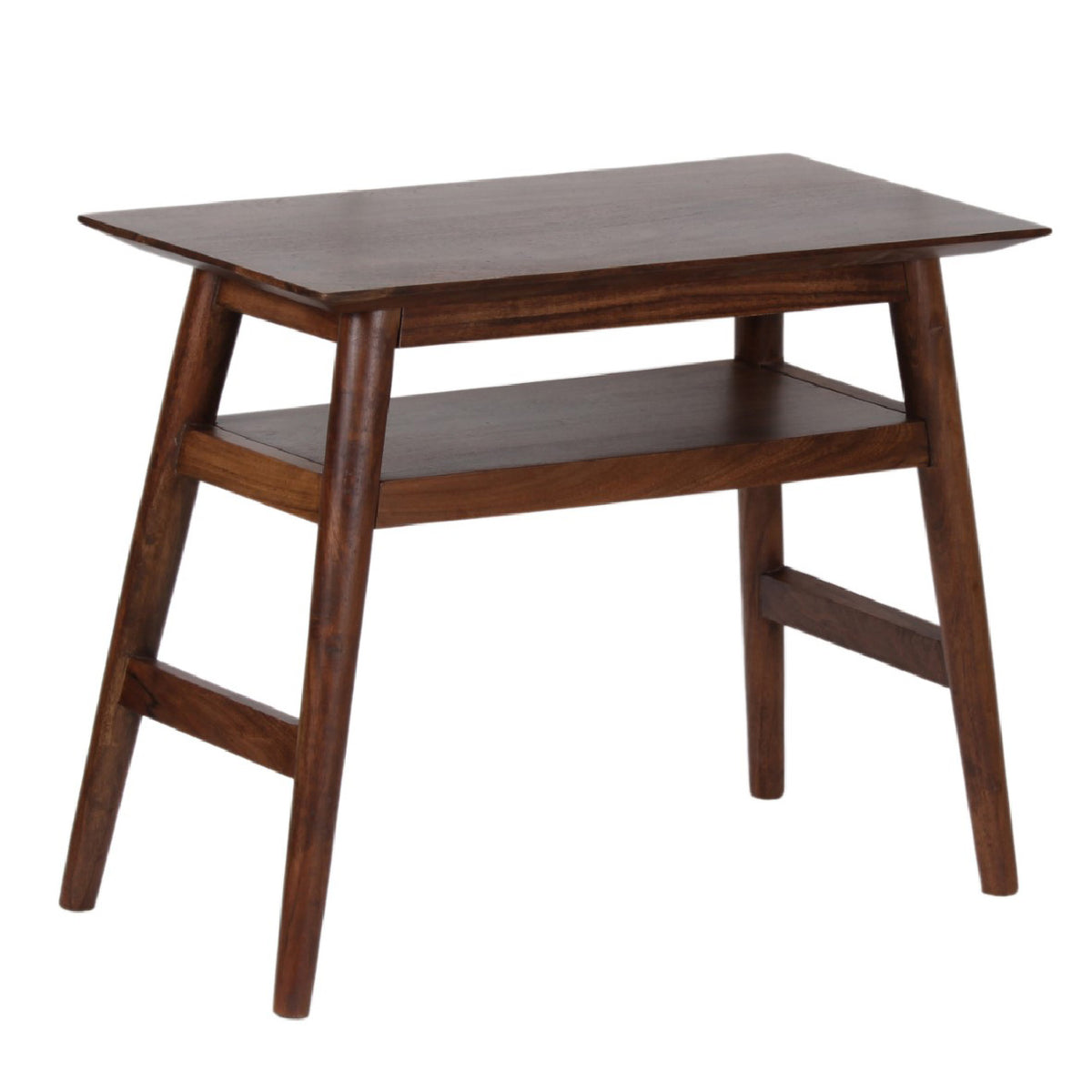 Portola Acacia Wood Recliner Table