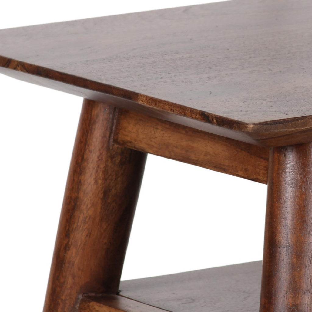 Portola Acacia Wood Recliner Table