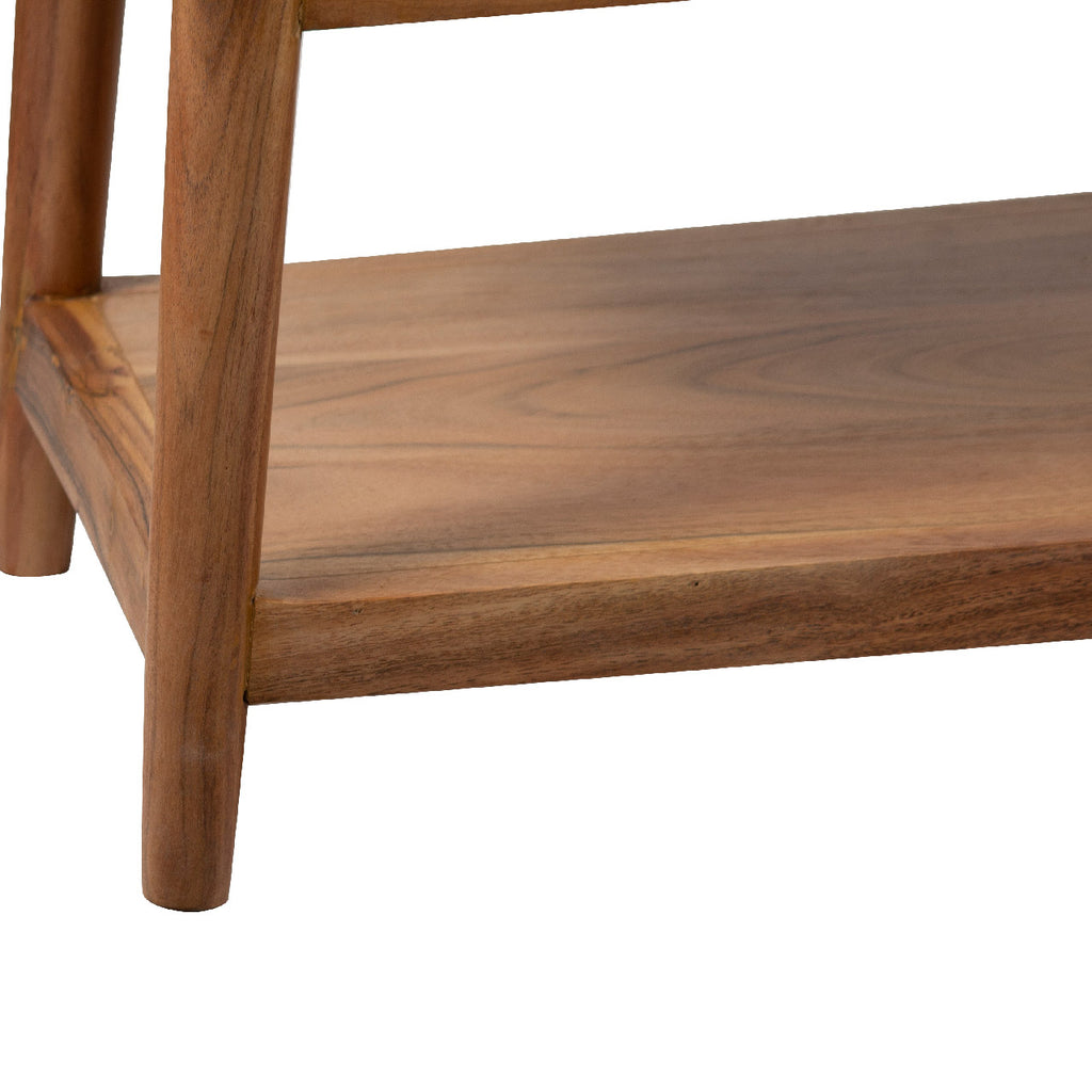 Portola Acacia Wood Media Console Table