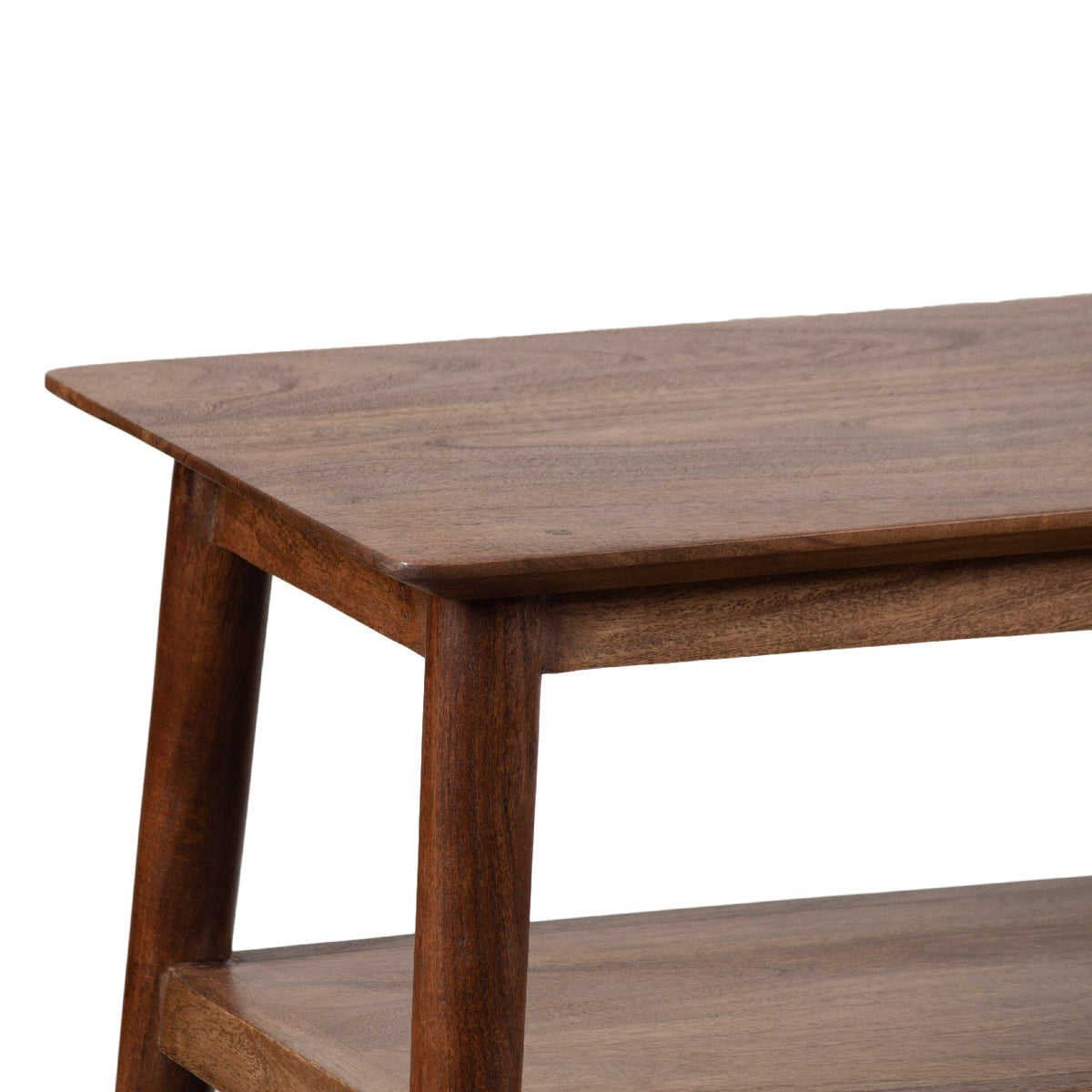 Portola Acacia Wood Media Console Table