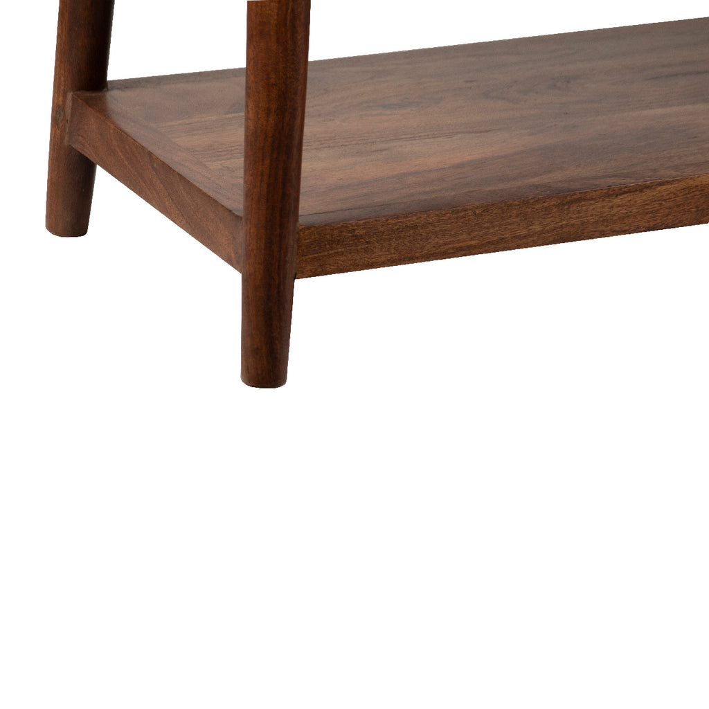 Portola Acacia Wood Media Console Table