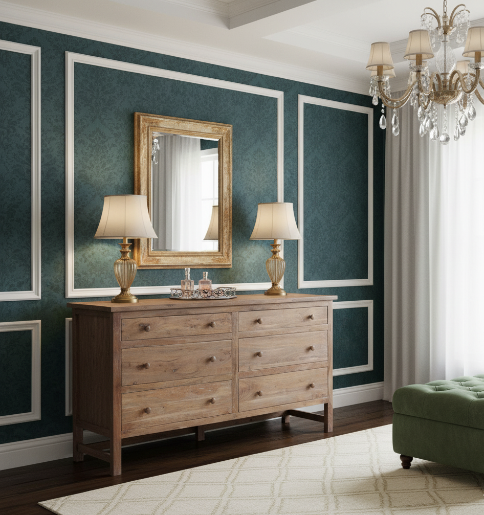 Ranch House 6 Drawer Dresser