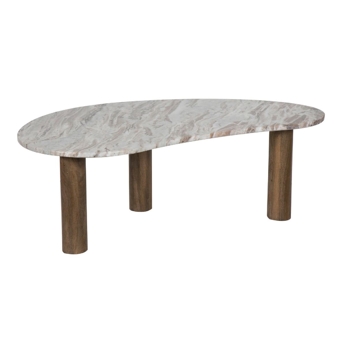 Retro Coffee Table Marble Top Sanwar Marble