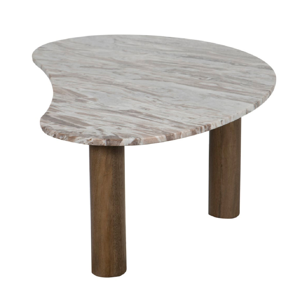 Retro Coffee Table Marble Top Sanwar Marble