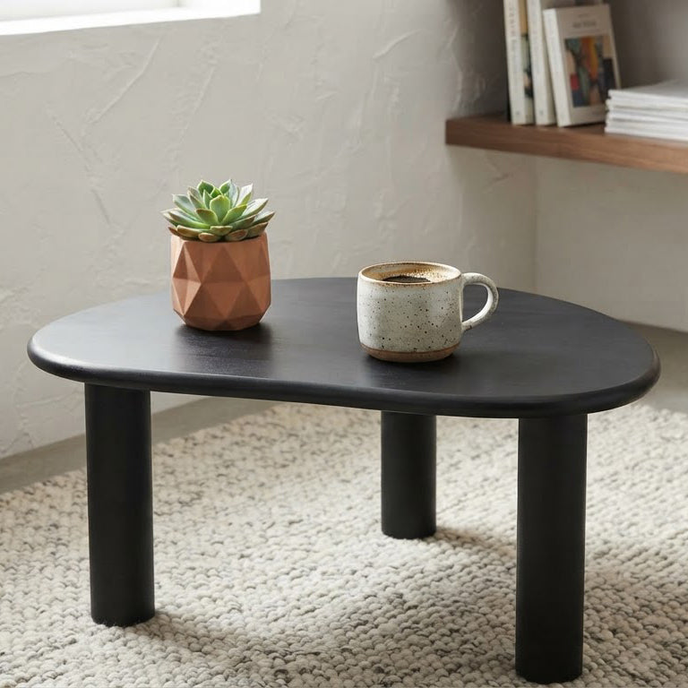 Retro Mango Wood Nesting Coffee Table