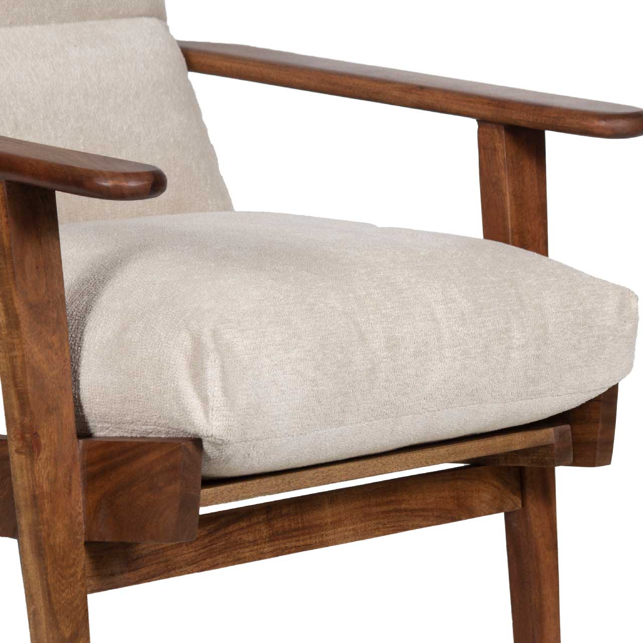 Ronan Mango Wood Armchair