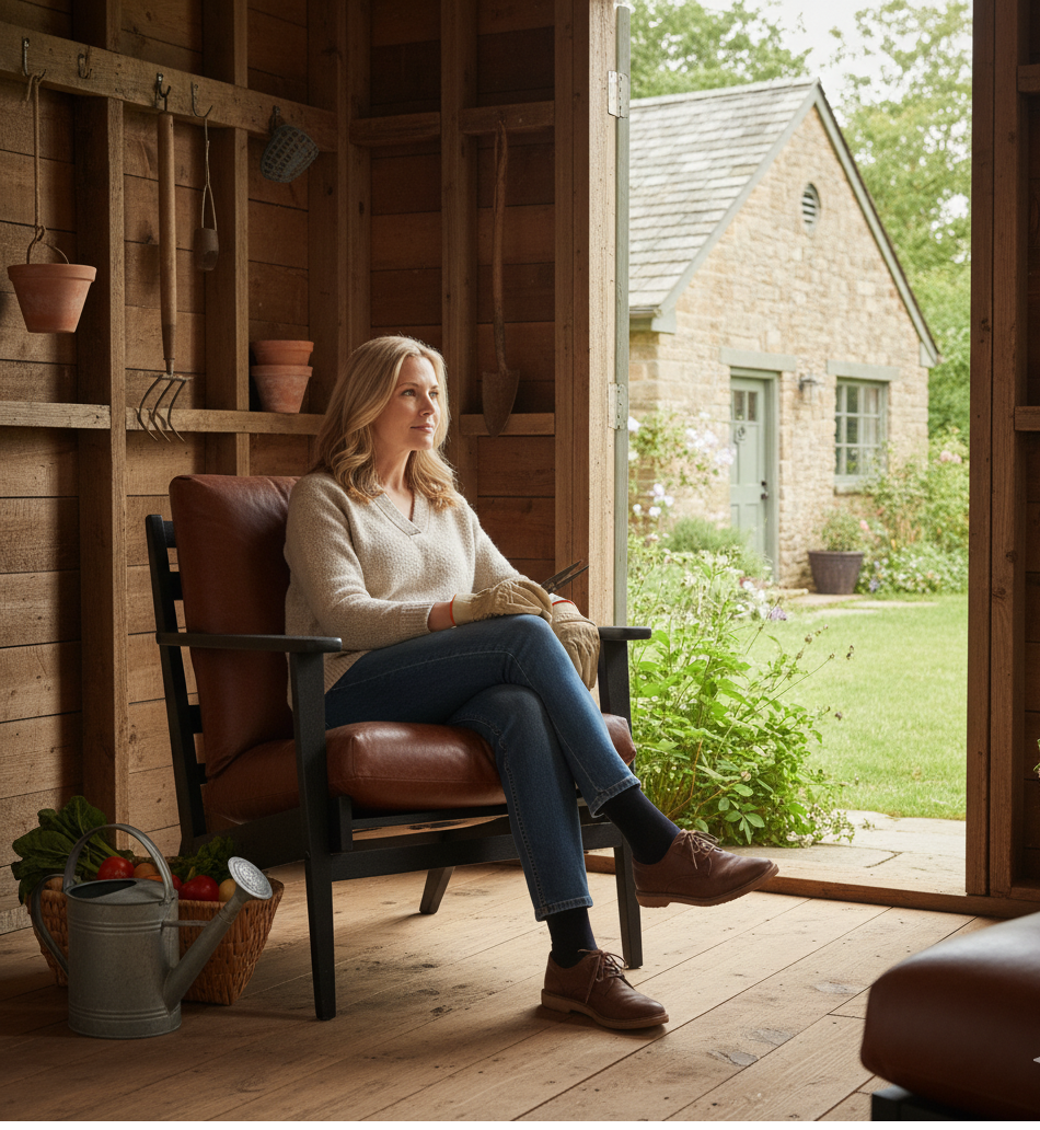 Ronan Mango Wood Armchair