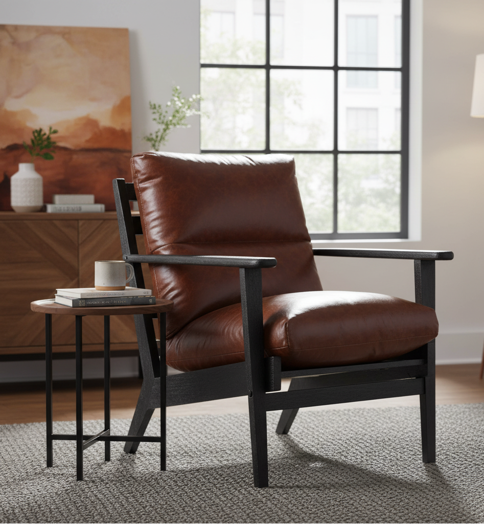 Ronan Mango Wood Armchair