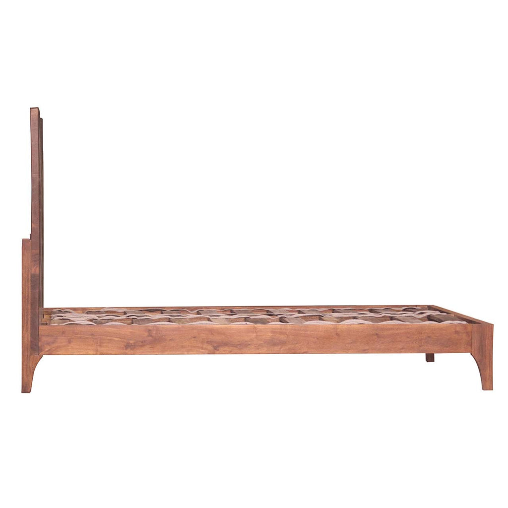 Sofia Acacia Wood Live Edge King Bed