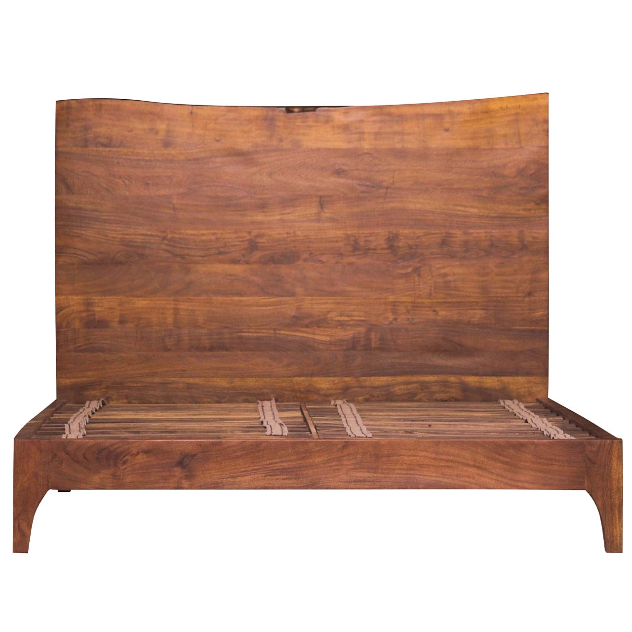 Sofia Acacia Wood Live Edge King Bed