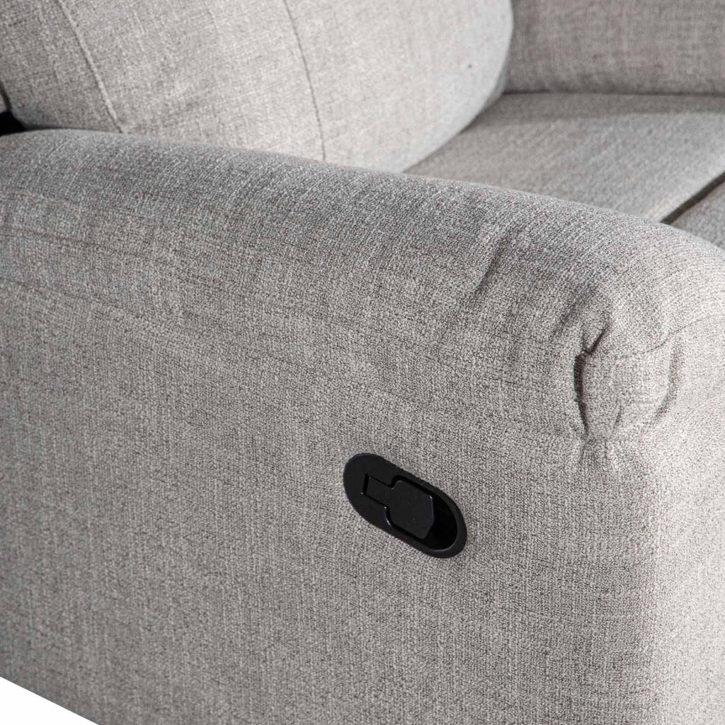 Santa Barbara Fabric Recliner Arm Chair - Beige