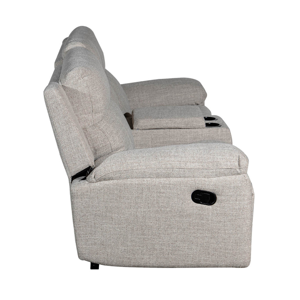 Santa Barbara Fabric Recliner Loveseat - Beige