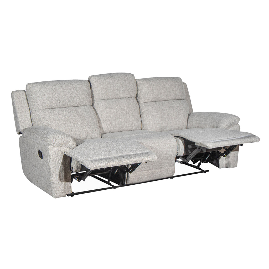 Santa Barbara Fabric Recliner Sofa - Beige