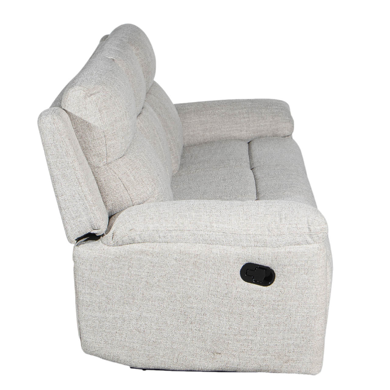 Santa Barbara Fabric Recliner Sofa - Beige