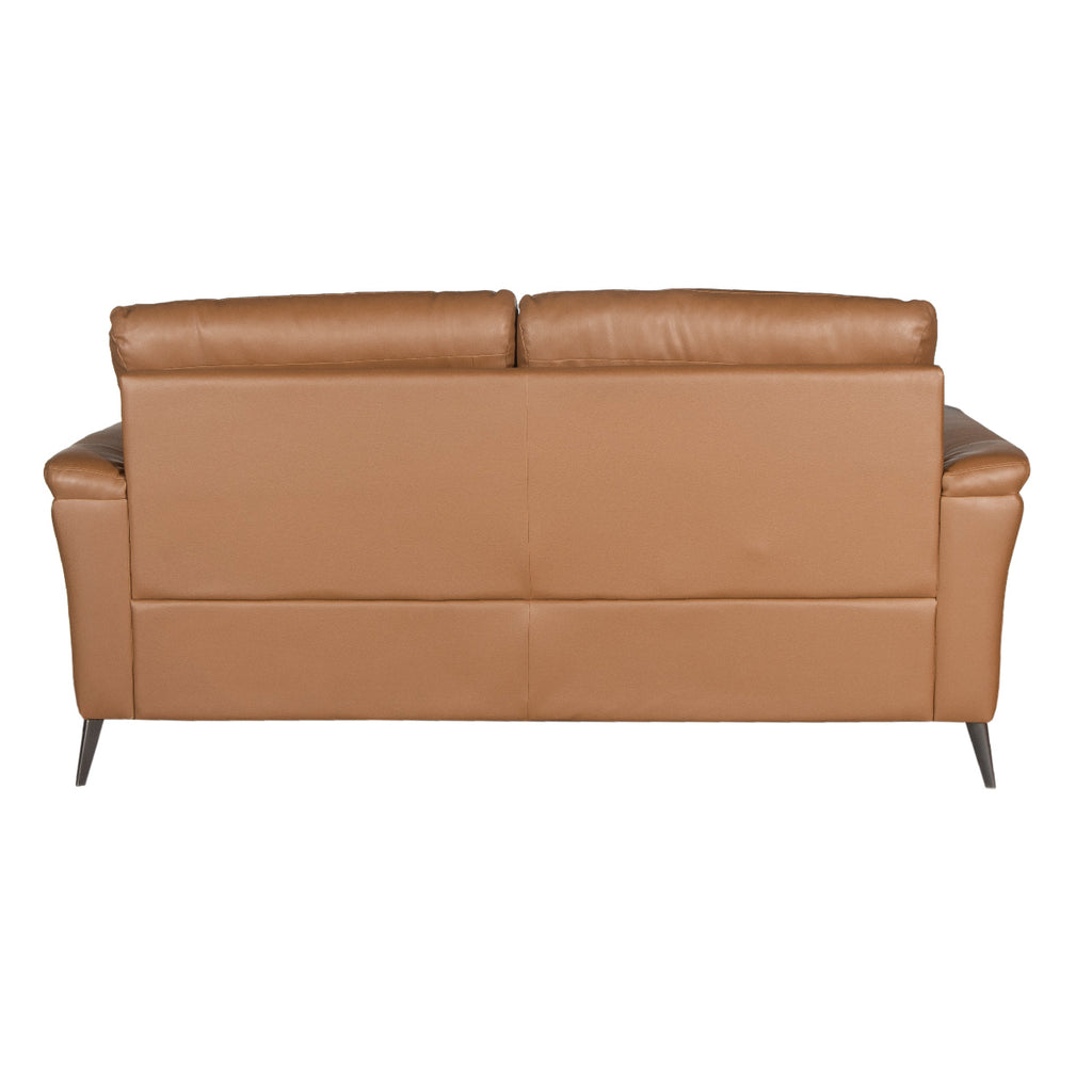 Santino Leather Luxe Sofa - Tan