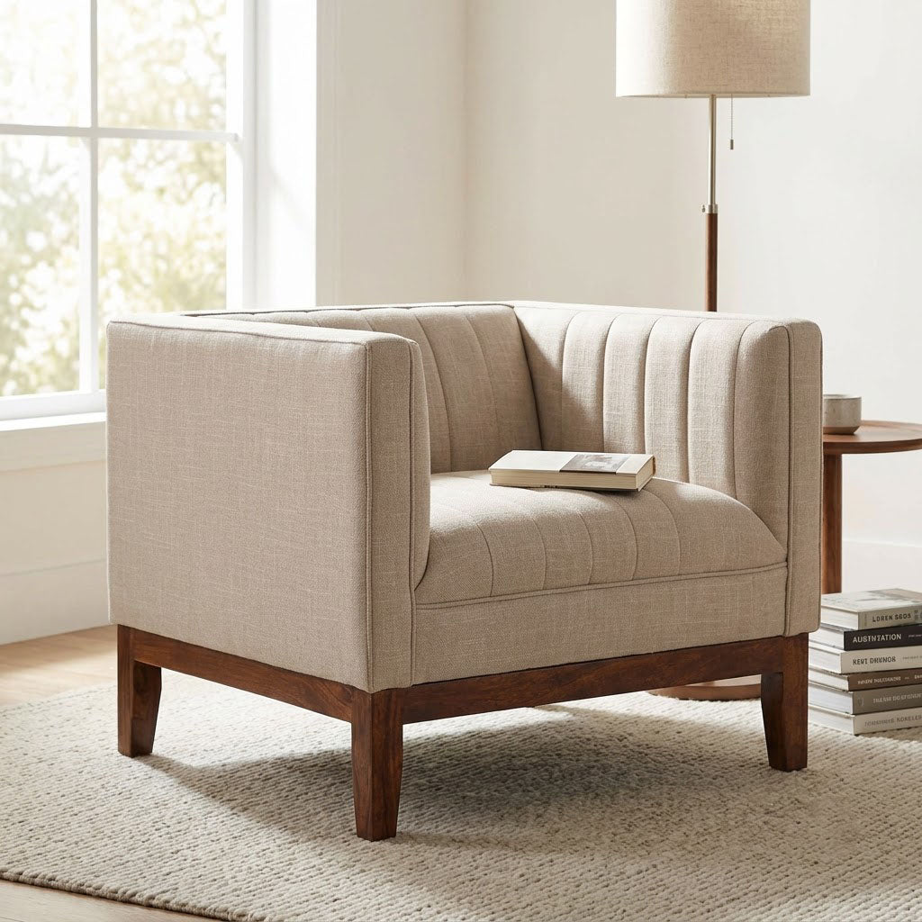 Shelby Armchair With Milano Fabric