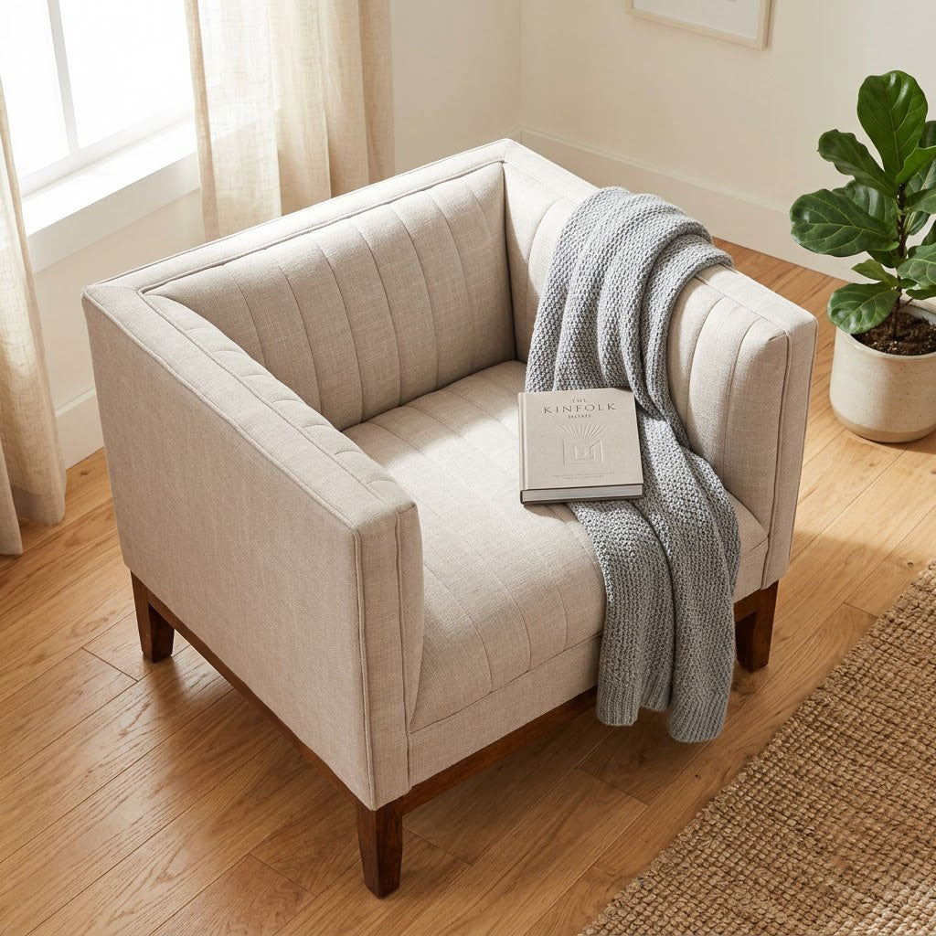 Shelby Armchair With Milano Fabric