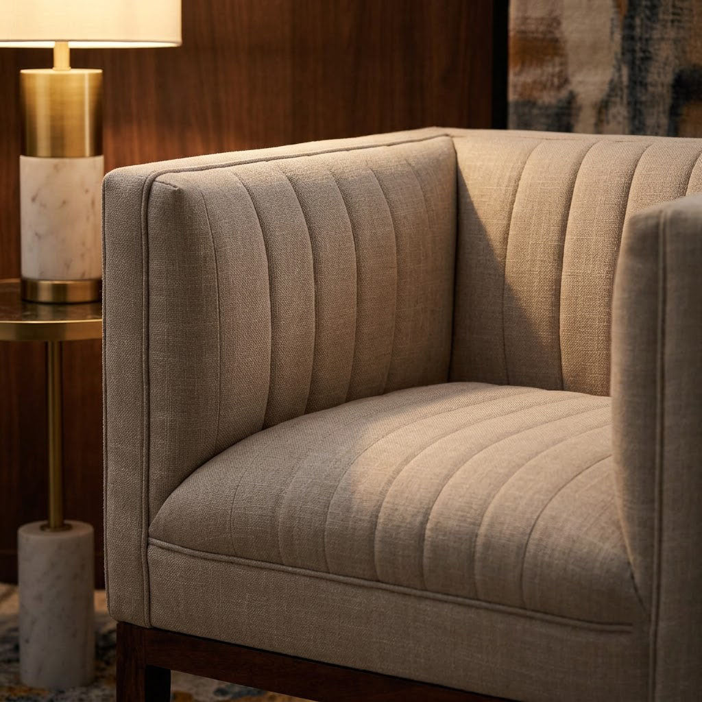 Shelby Armchair With Milano Fabric
