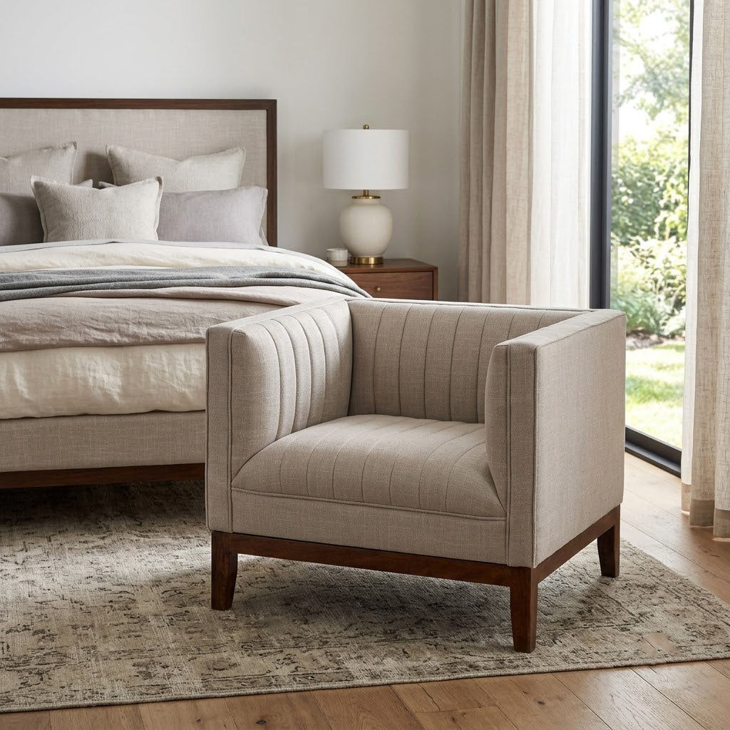 Shelby Armchair With Milano Fabric