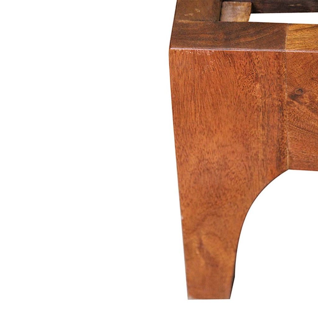 Sofia Acacia Wood Live Edge Queen Bed