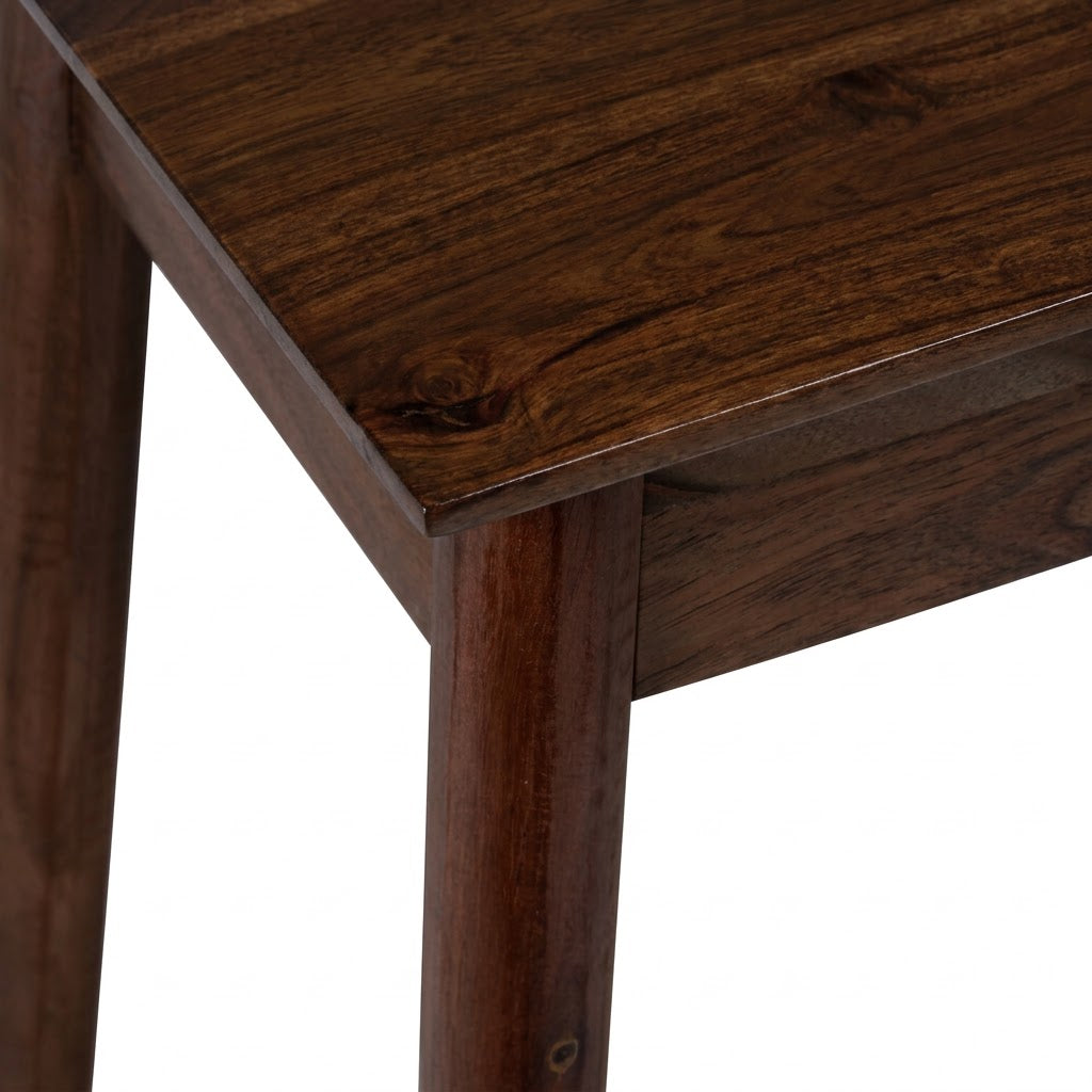 Solana Acacia Wood Console Table - Washed Walnut