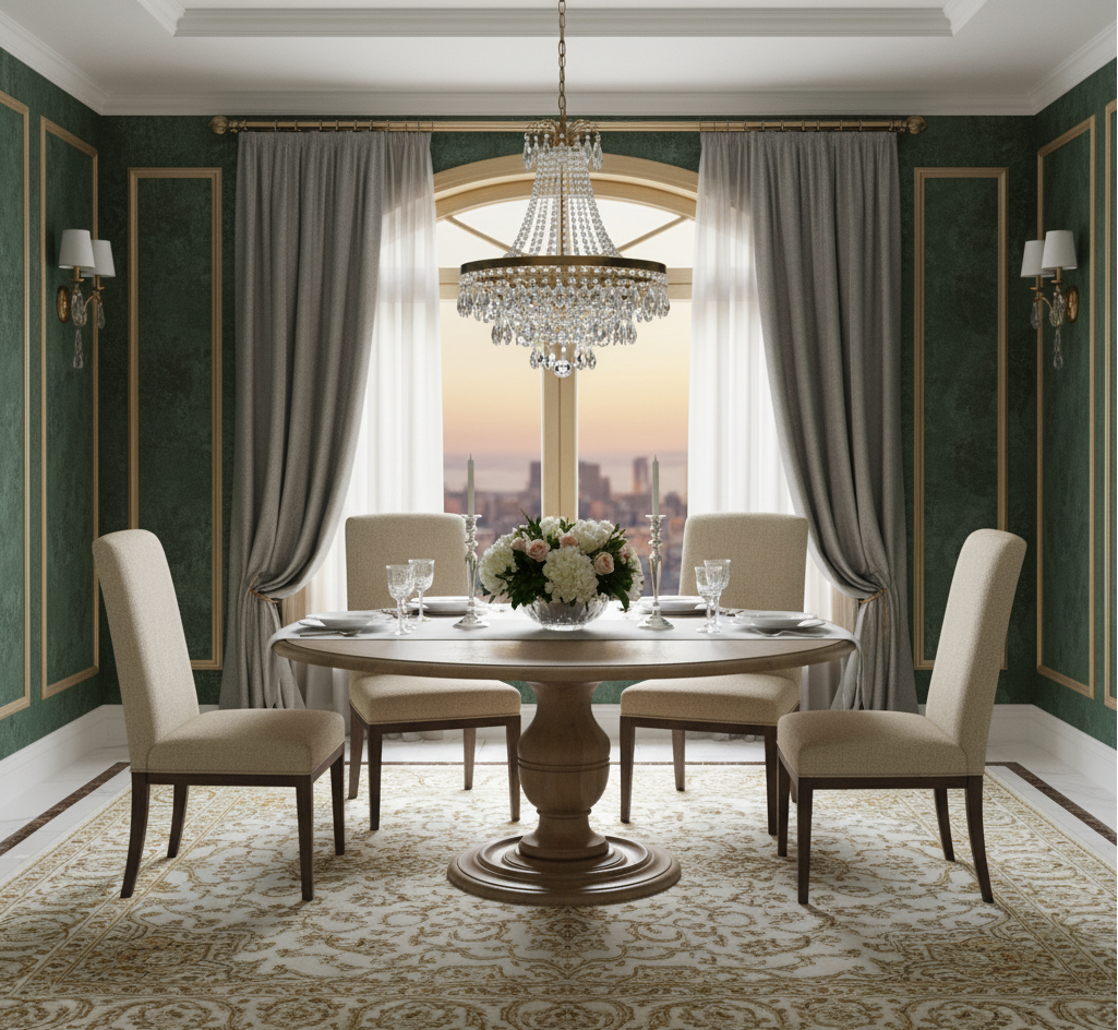 Soria Mango Wood Dining Table