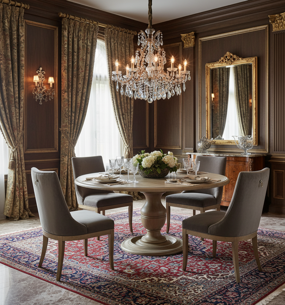 Soria Mango Wood Dining Table