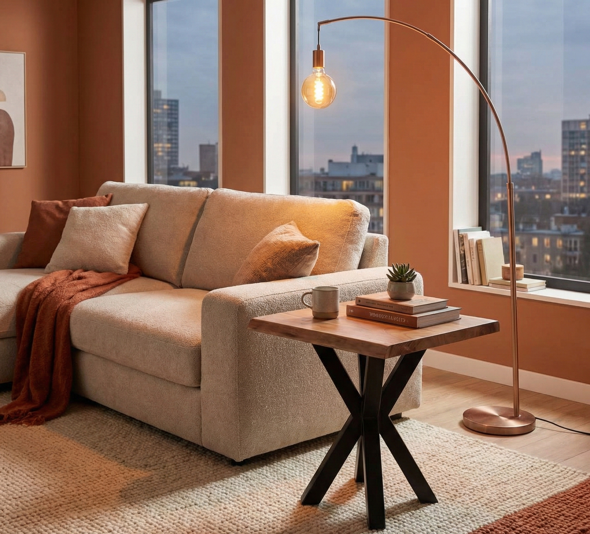 Spider Leg Side Table