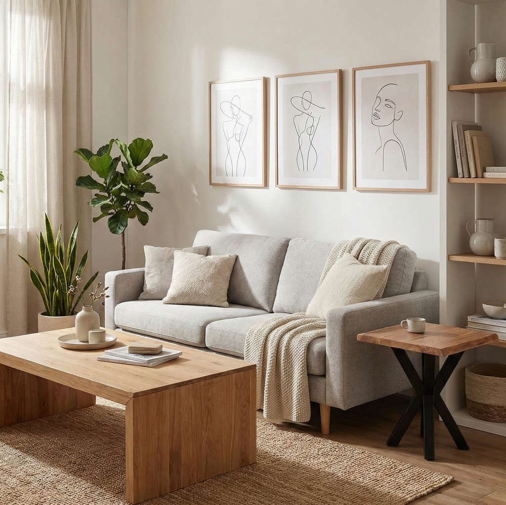 Spider Leg Side Table