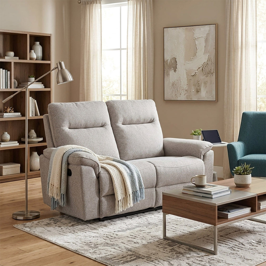Sunnyvale Fabric Recliner Loveseat