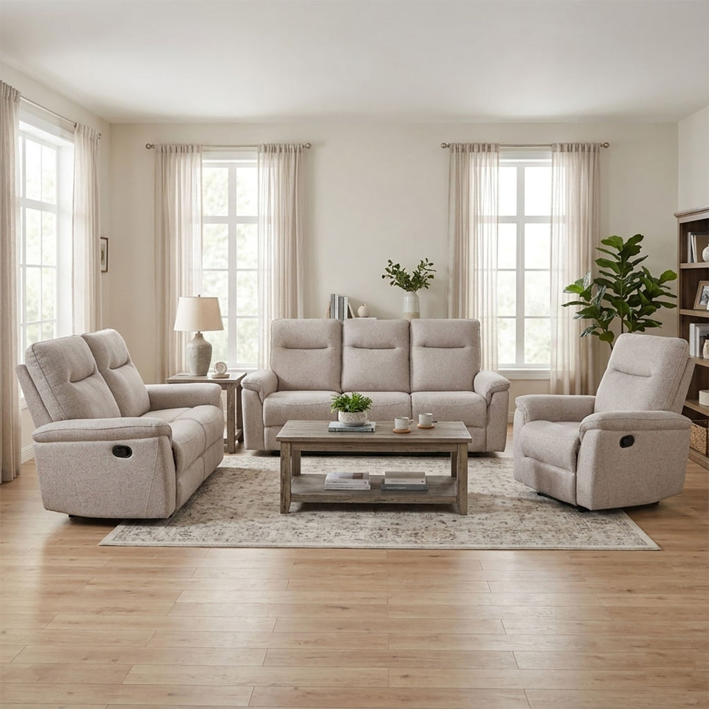 Sunnyvale Fabric Recliner Loveseat
