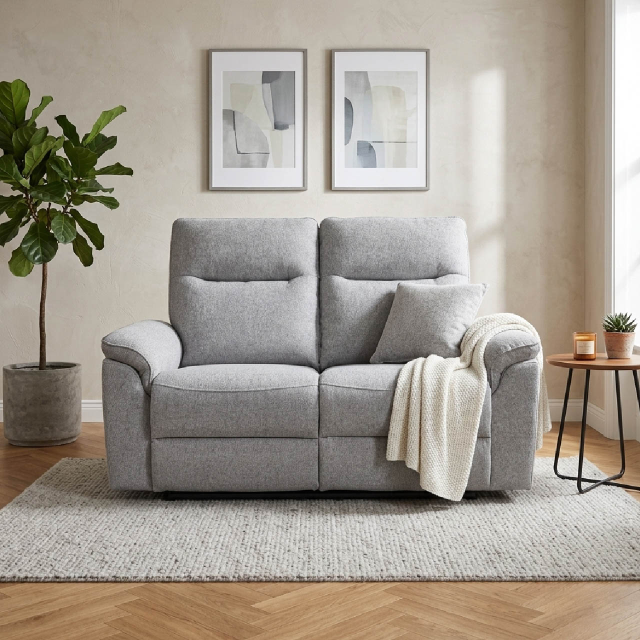 Sunnyvale Fabric Recliner Loveseat