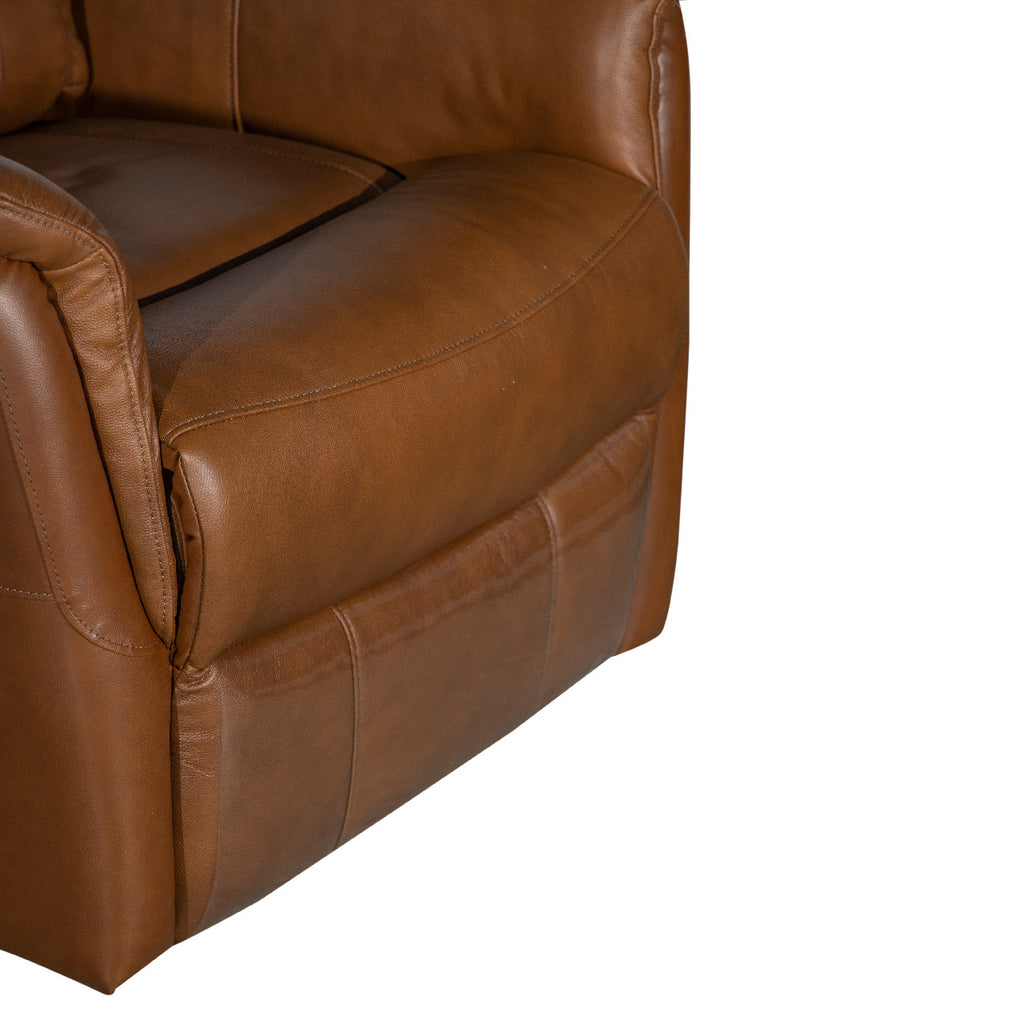 Tofino Leather Electric Recliner Arm Chair - Bovine
