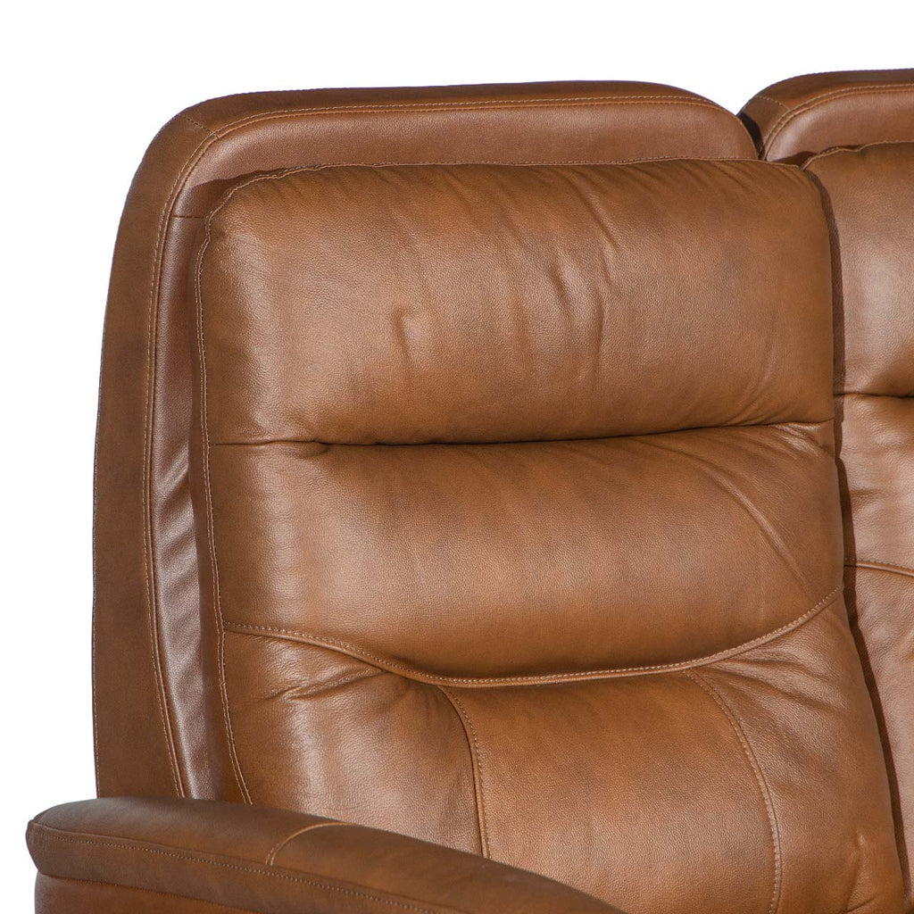 Tofino Leather Electric Recliner Loveseat - Bovine
