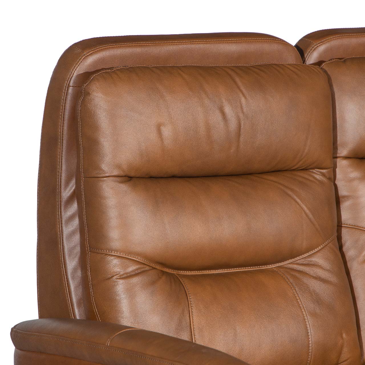 Tofino Leather Electric Recliner Loveseat - Bovine