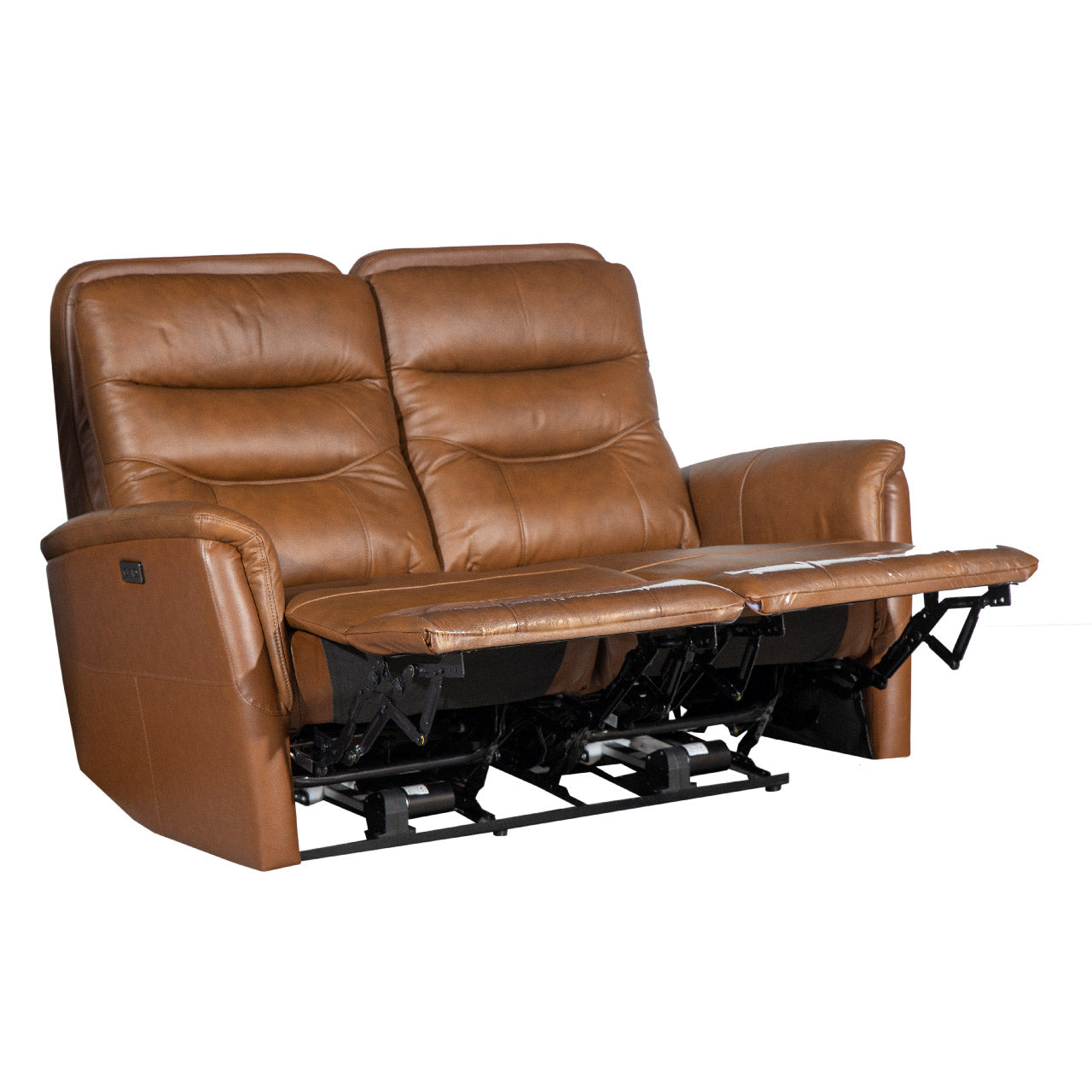 Tofino Leather Electric Recliner Loveseat - Bovine