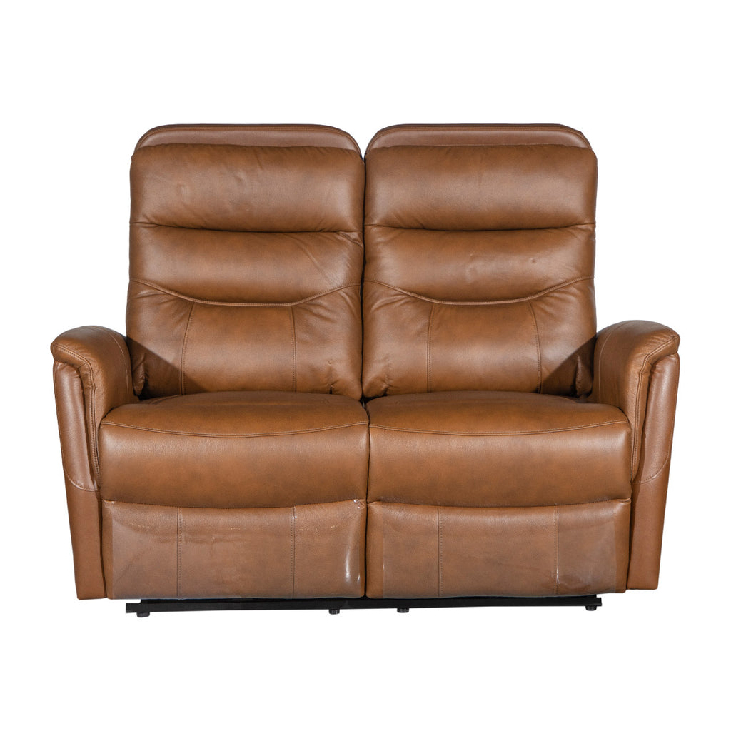 Tofino Leather Electric Recliner Loveseat - Bovine