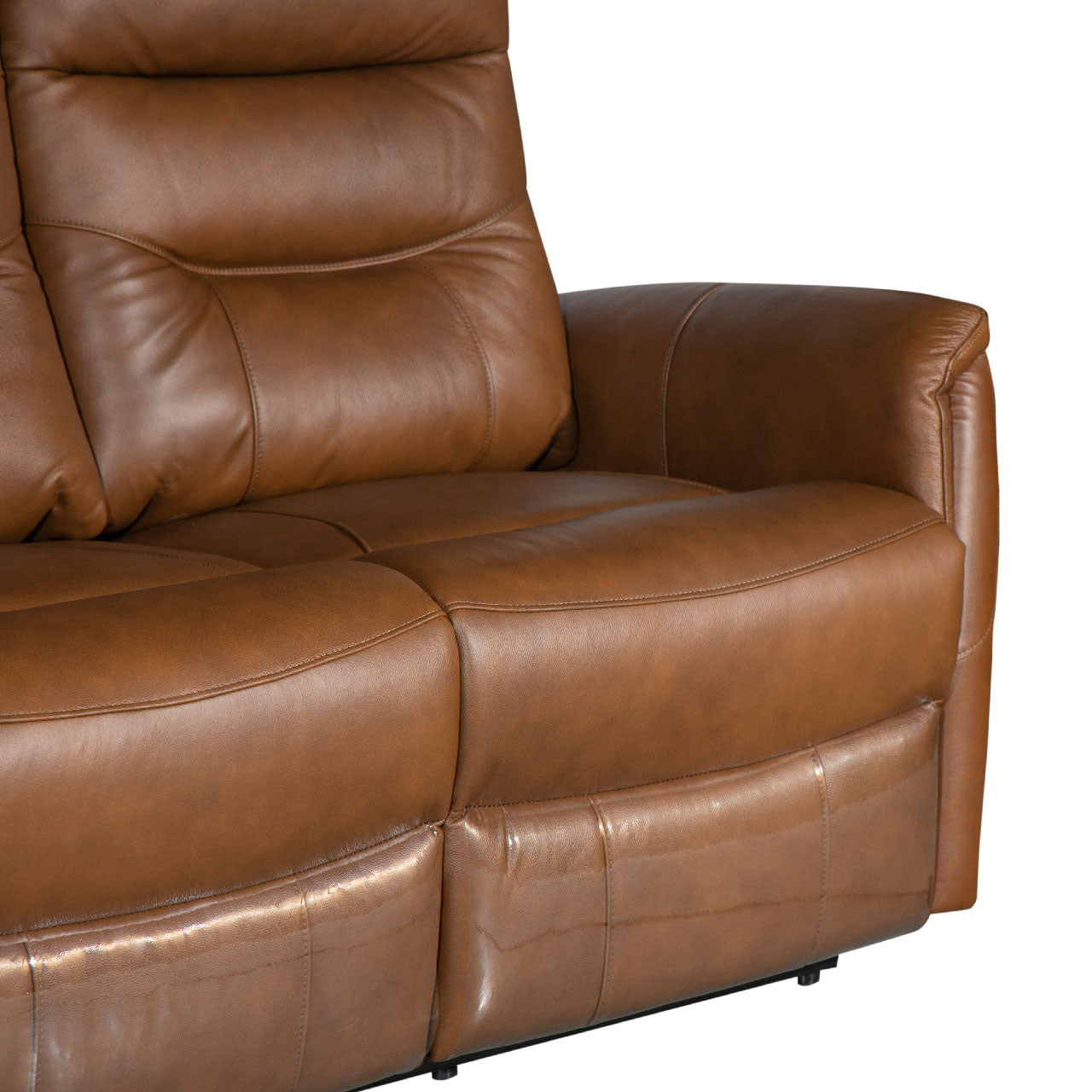 Tofino Leather Electric Recliner Sofa - Bovine