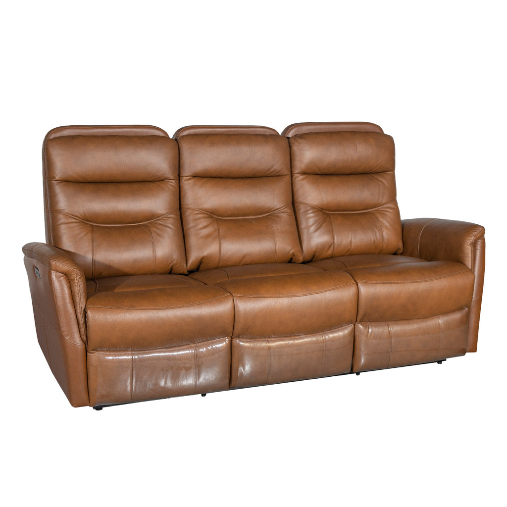 Tofino Leather Electric Recliner Sofa - Bovine