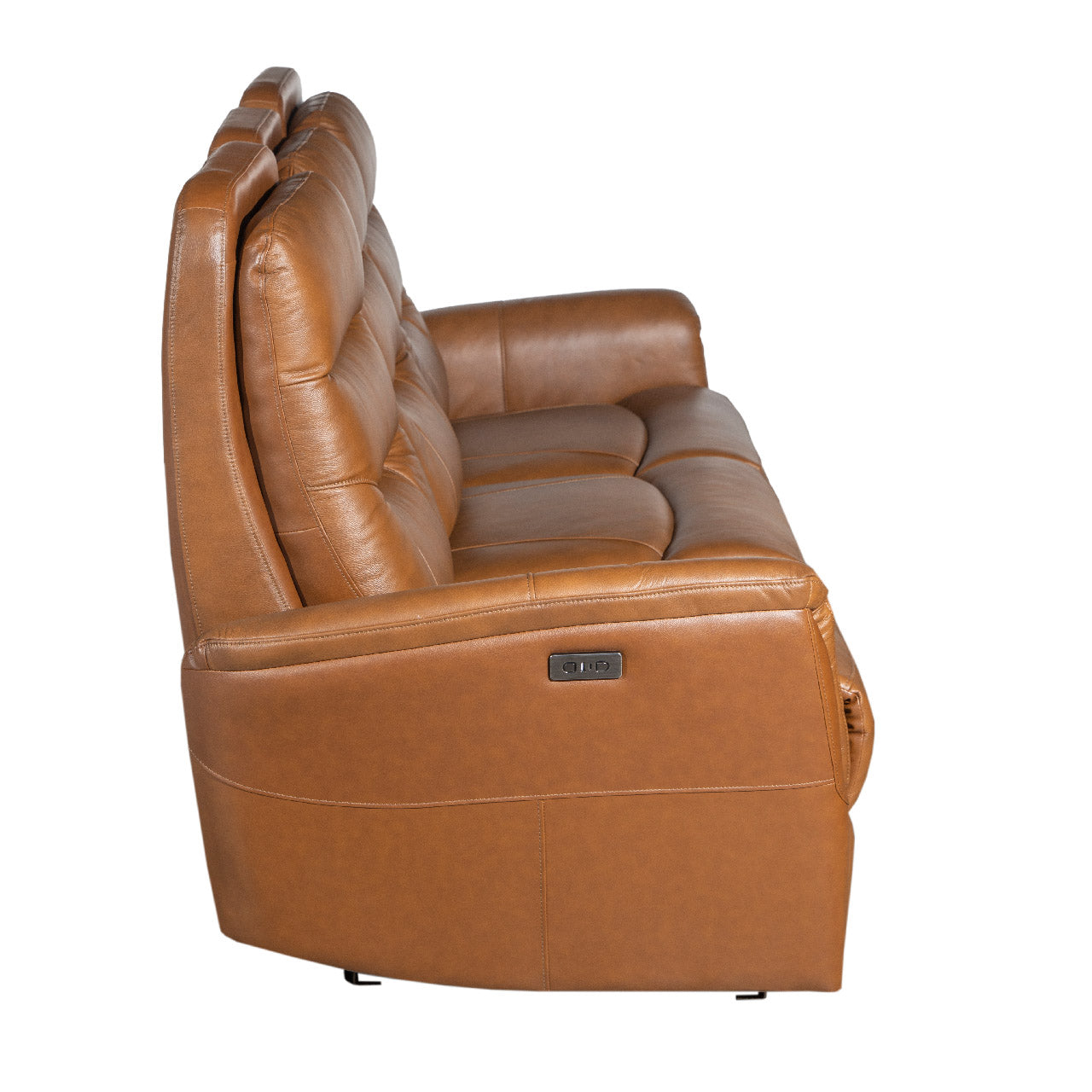 Tofino Leather Electric Recliner Sofa - Bovine