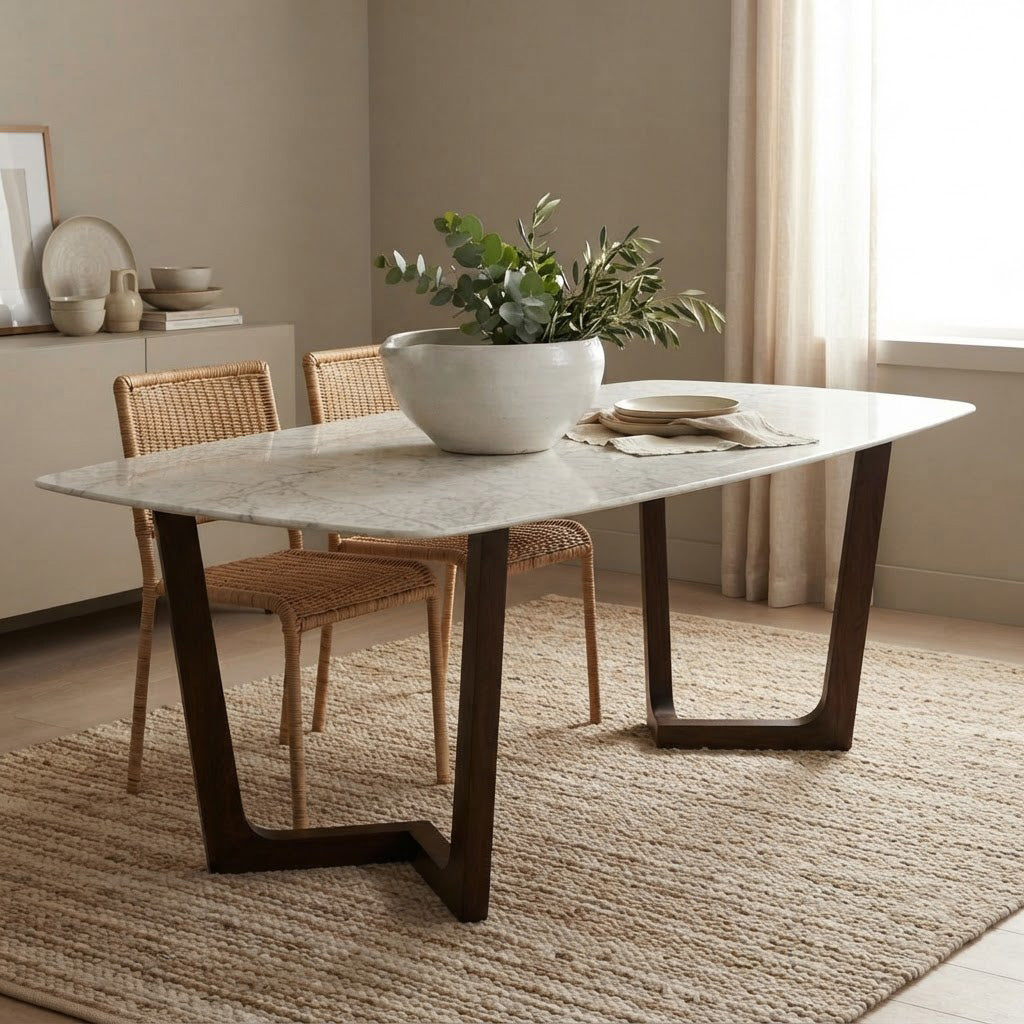 Vienna Acacia Wood Dining Table