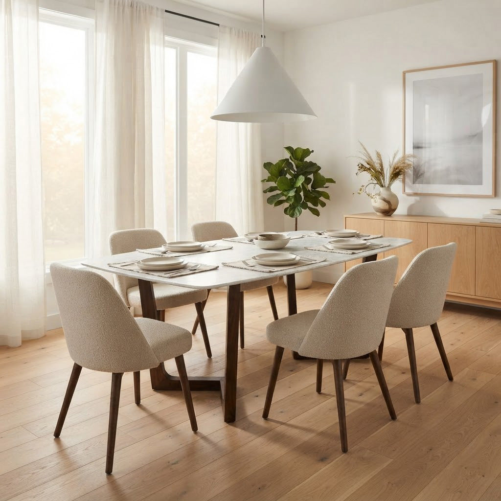 Vienna Acacia Wood Dining Table