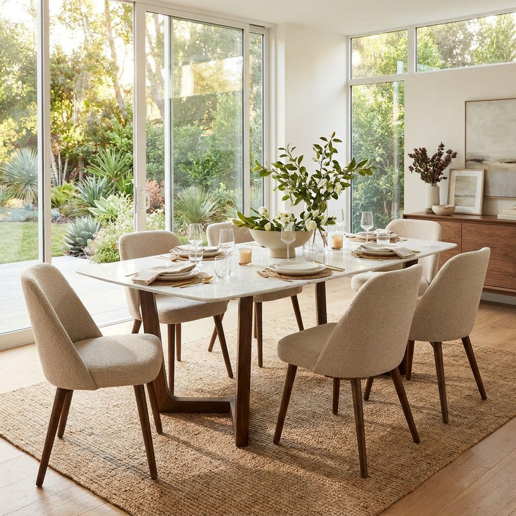 Vienna Acacia Wood Dining Table