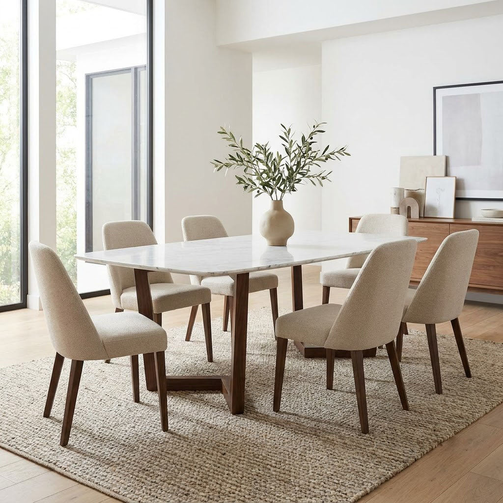 Vienna Acacia Wood Dining Table