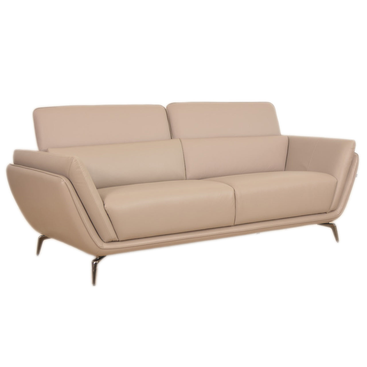 Valenza Fabric Luxe Sofa - Light Grey