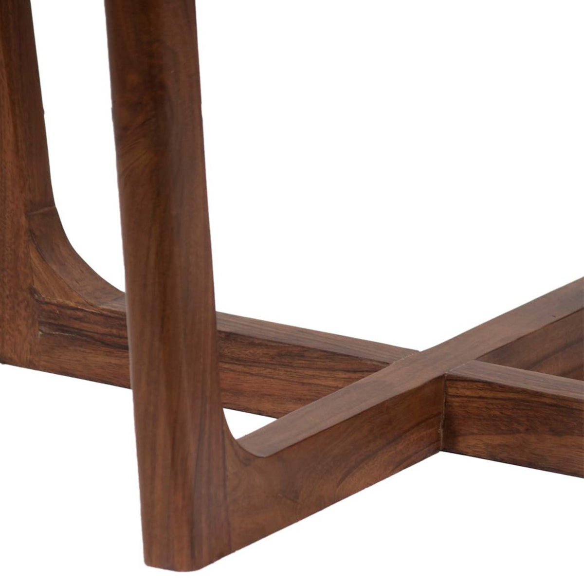 Vienna Acacia Wood Round Dining Table
